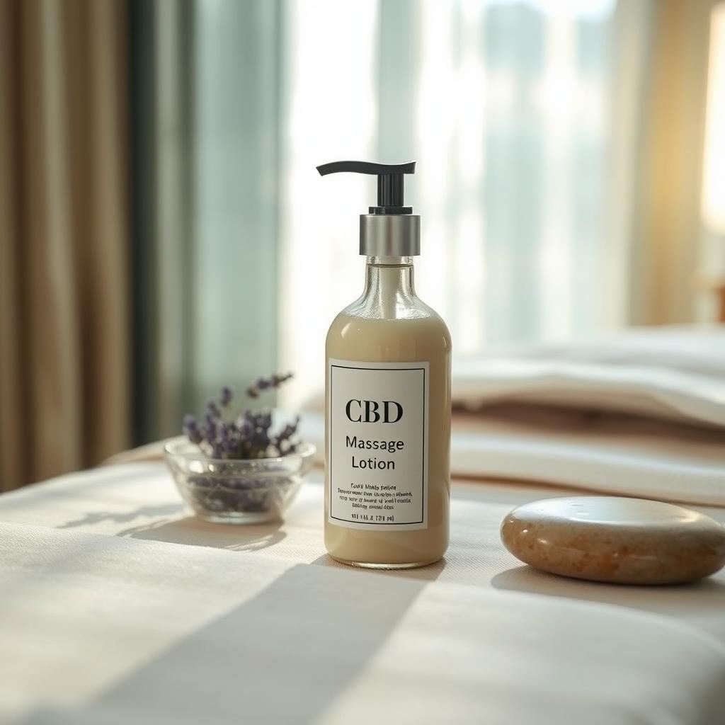 CBD Massage Lotion for Pain Relief and Relaxation